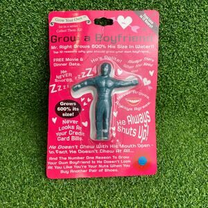 Novelty Grow a Boyfriend Toy Grows up to 600% in Water